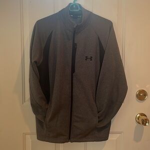 Under Armour Long Sleeve Full Zip Top-Men's size Medium-GUC